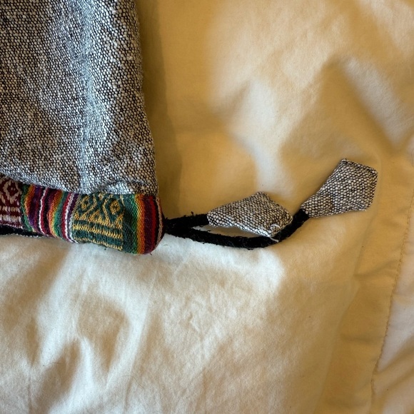 Gray Hooded sweatshirt with Multicolor Accents for the better sweater - Picture 3 of 10